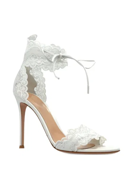Sandale Gianvito Rossi alb