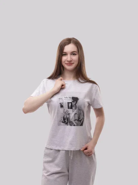 Футболка Lumo серая