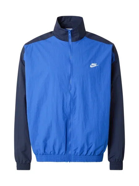 Nike Sportswear Átmeneti dzseki CLUB tengerészkék / királykék