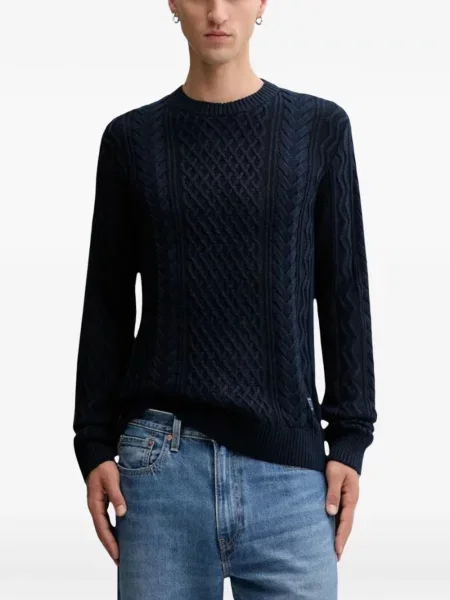 Pulover Tommy Jeans albastru