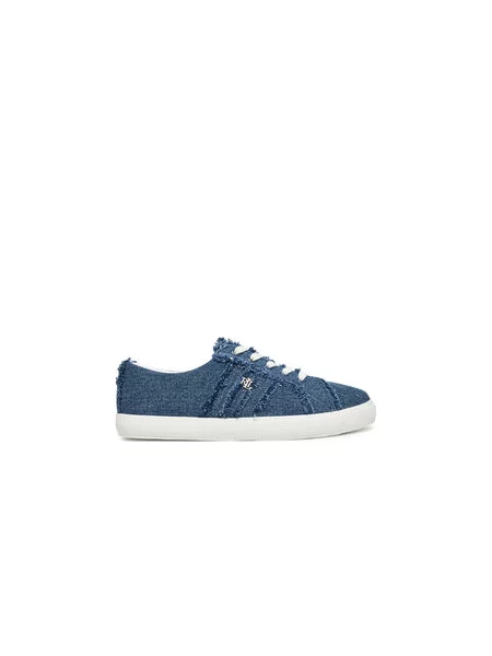 LAUREN RALPH LAUREN Sneakersy Janson Fray modrá