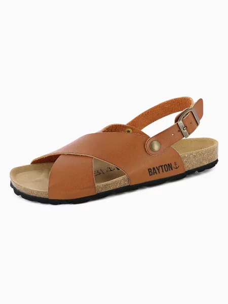 Bayton Sandale maro caramel negru