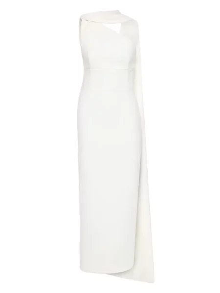 Sukienka midi Rachel Gilbert asymetryczna biała