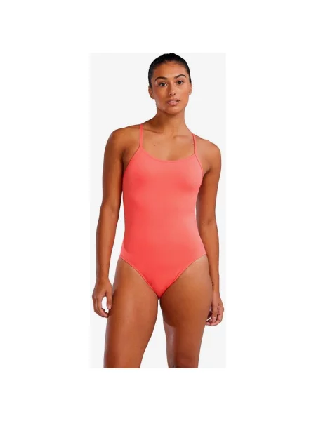 Strój kąpielowy TYR Durafast Elite Cutoutfit 38 pomarańczowy
