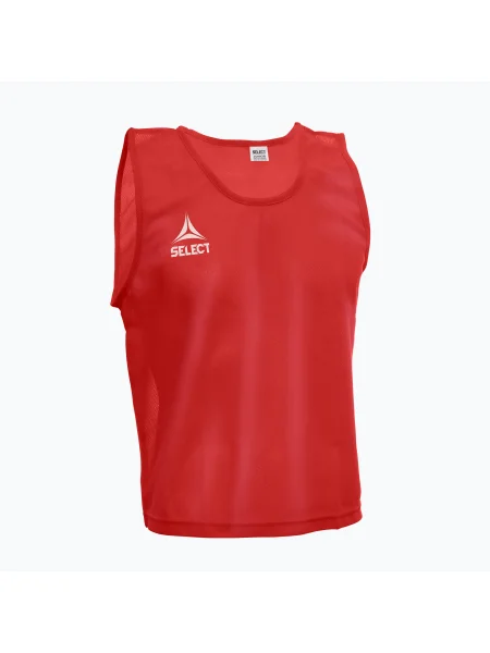 Детски футболен маркировъчен потник junior SELECT Basic red червено