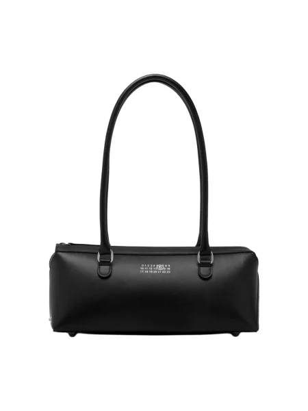 Maison Margiela torebka bagietka z imitacji skóry czarna