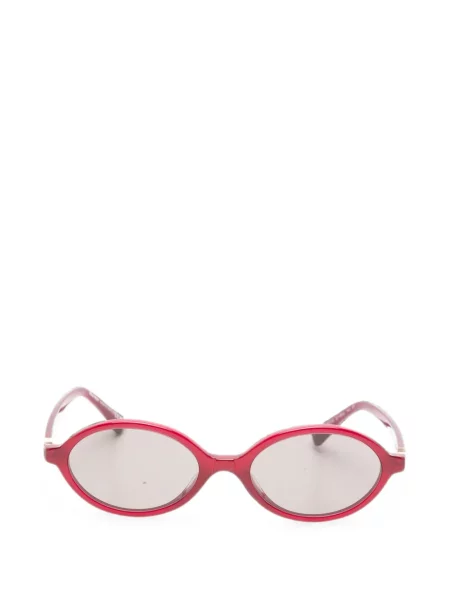 Ochelari de soare Miu Miu Eyewear cu autograf roșu