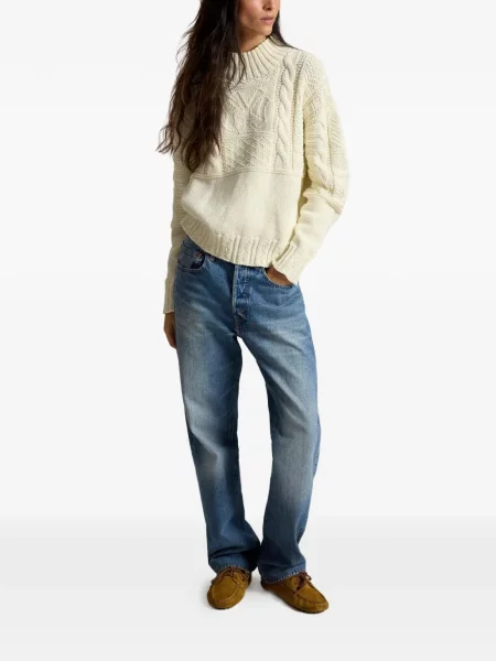 Czapka z daszkiem Polo Ralph Lauren w kratkę z twillu biznesowa niebieska