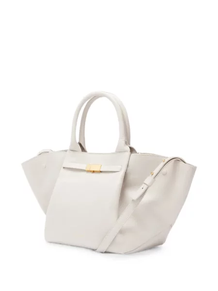 Geantă shopper Demellier alb