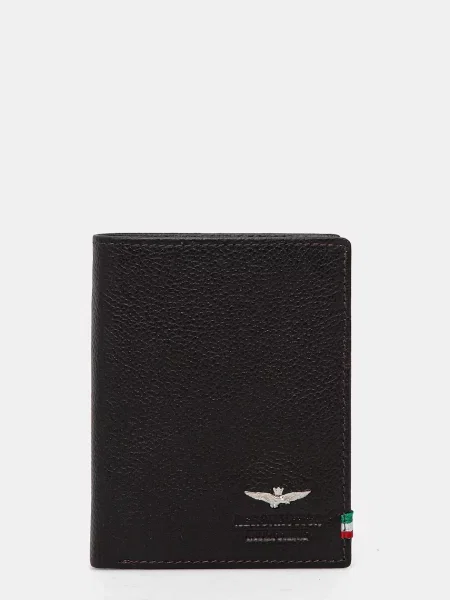 Aeronautica Militare Usnjena denarnica rjava