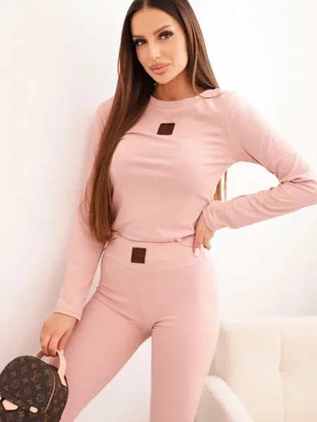 Leggings Kesi Włoski lungi alb