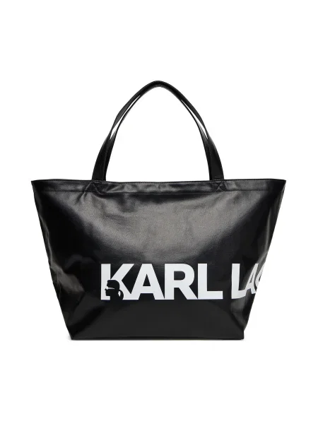 Чанта Karl Lagerfeld K/ESSENTIAL черно