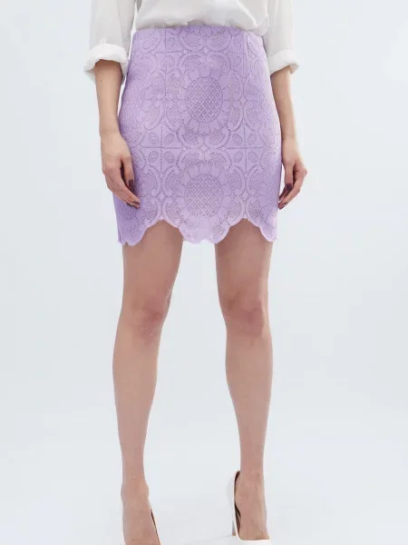 CARICA Спідниця міні Бузковий