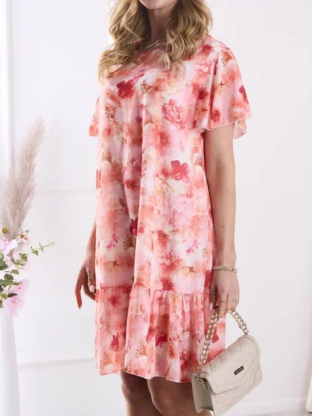 Rochie Resti cu imagine de costum alb