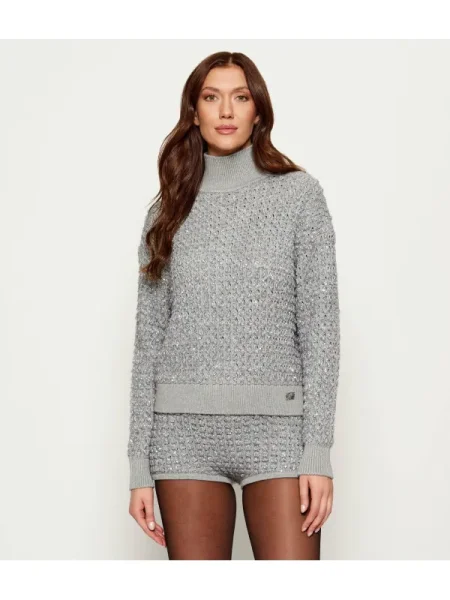 Pulover Elisabetta Franchi de lână gri