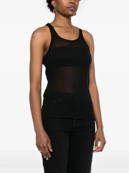 Ujjatlan felső Modes Garments fekete