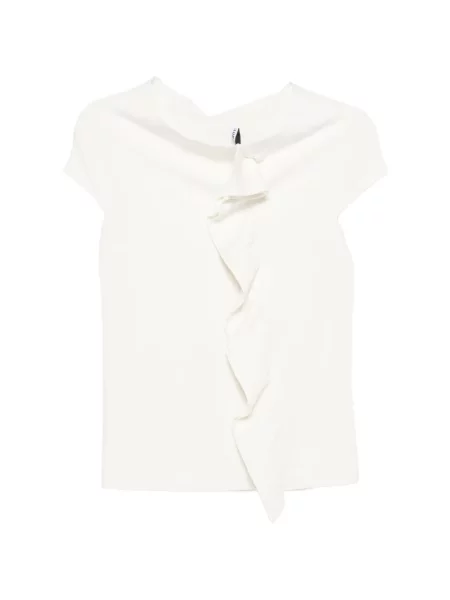 Top Liviana Conti cu volane scurt