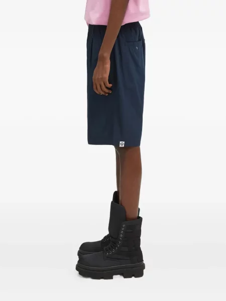 Bermuda kratke hlače Aape By *a Bathing Ape® s vezom plava