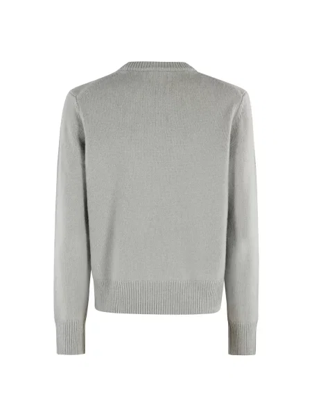 Sweter Maison Kitsune wełniany zielony
