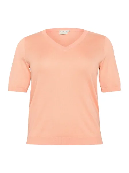 KAFFE CURVE Pulover Lizzy caisă portocaliu