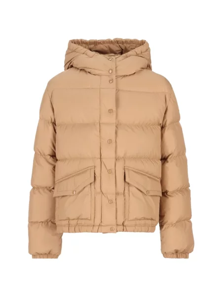 Kurtka dziecięca Moncler Enfant brązowa