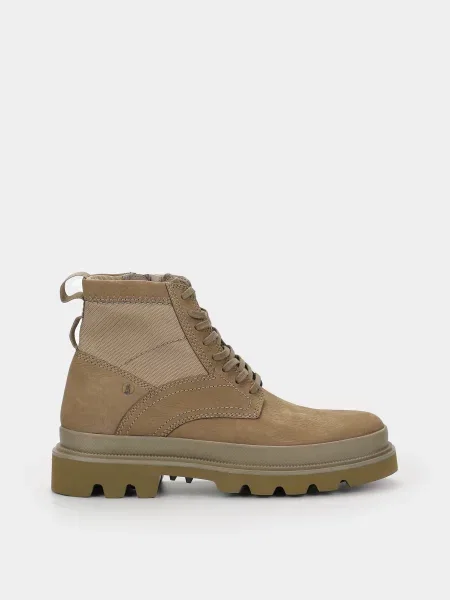Clarks Черевики Оливковий Текстиль