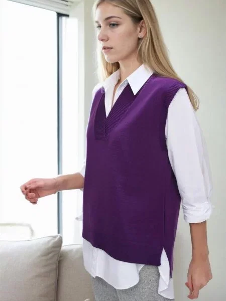 Pulover Dewberry violet