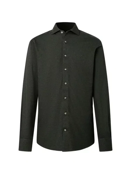 Lung cămașă Hackett London verde