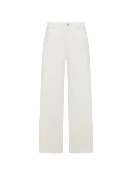 Pantaloni Brunello Cucinelli alb