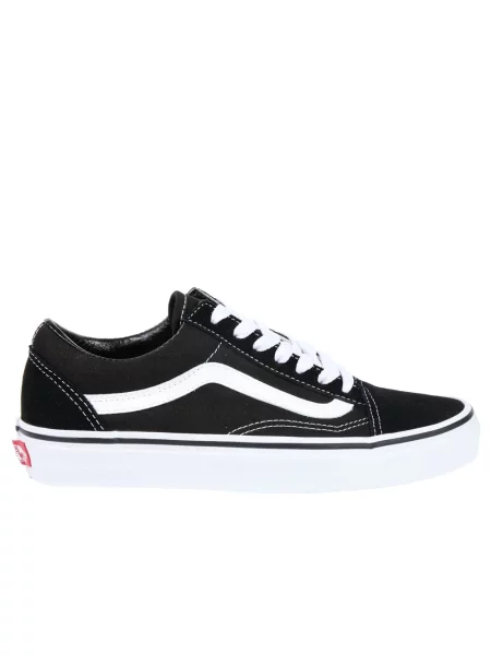 Sneakersy Vans Old Skool skórzane czarne