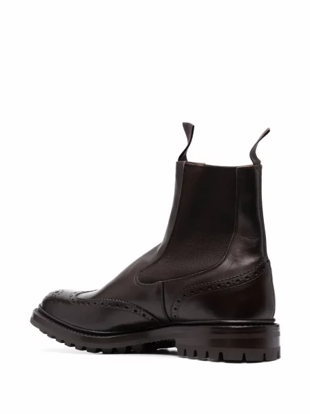 Botine chelsea Tricker's maro