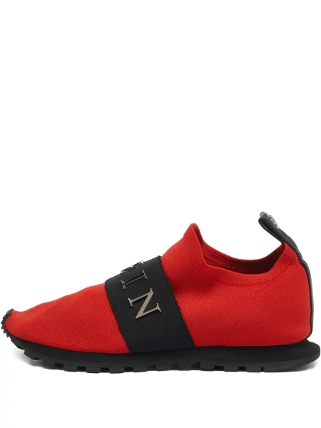 Sneakerși Philipp Plein tricotate roșu