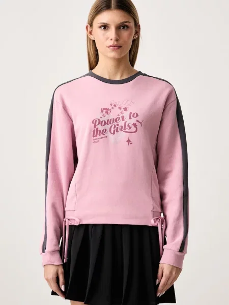 Puma bluza damska X POWER PUFF GIRLS różowa