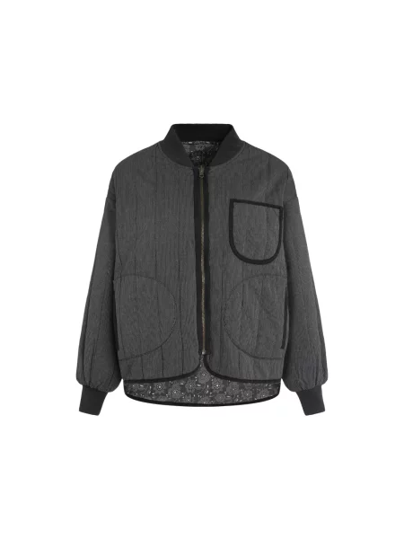 Kurtka bomber The Great. niebieski