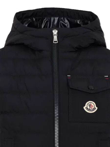 Kamizelka dziecięca Moncler Enfant niebieska