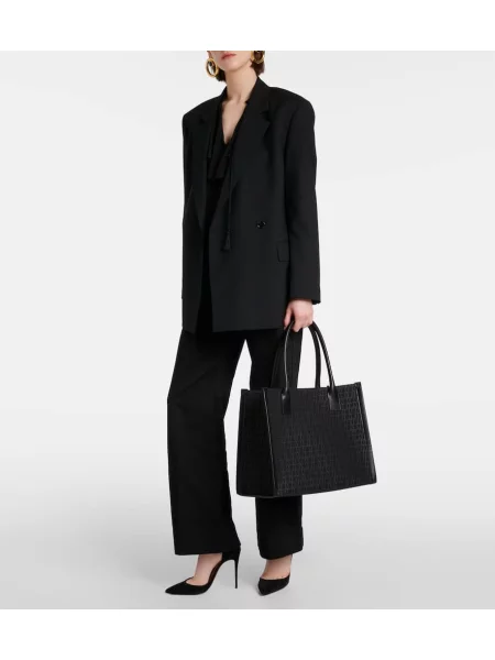 Platno torbica Christian Louboutin bež