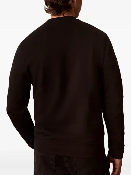 Pulover Calvin Klein cu imagine negru