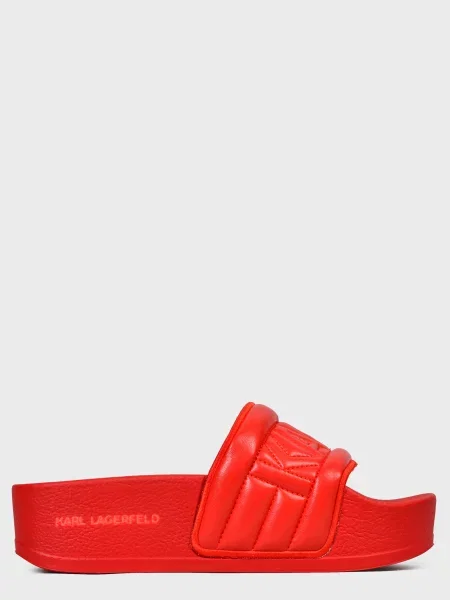 Шлепанцы Karl Lagerfeld красные