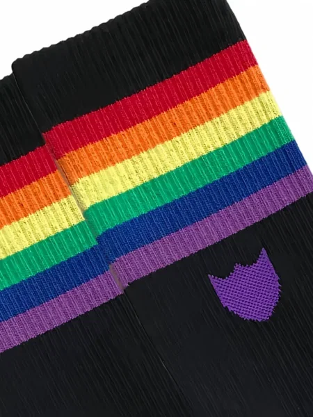 Șosete Htc Los Angeles cu dungi negru