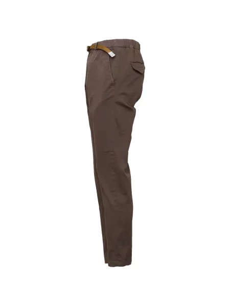 Cu centură pantaloni White Sand alb