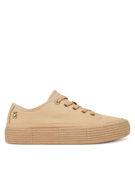 Tommy Hilfiger Espadrile Vulc Espadrille Sneaker bej