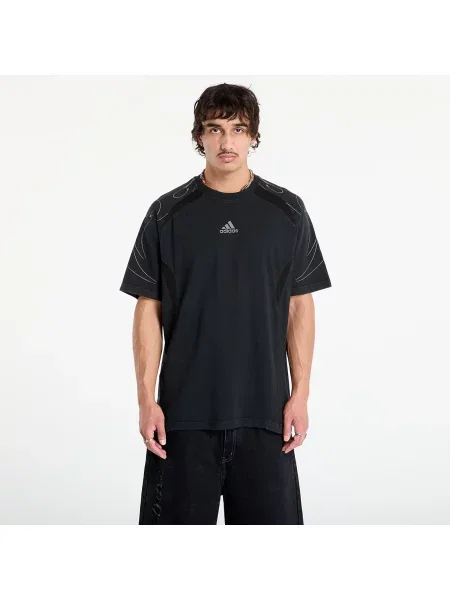 Тениска adidas Originals Adilenium Tg Te с принт черно