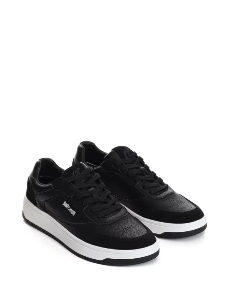Sneakerși Just Cavalli negru
