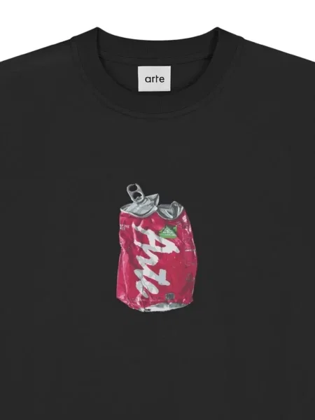 Tricou Arte Antwerp cu imagine negru