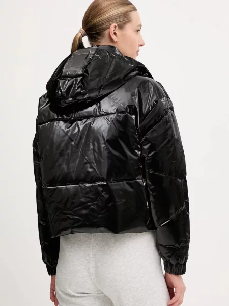 Emporio Armani geacă de iarna oversize negru