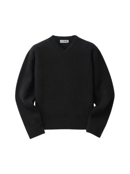 Sweter Coor wełniany czarny
