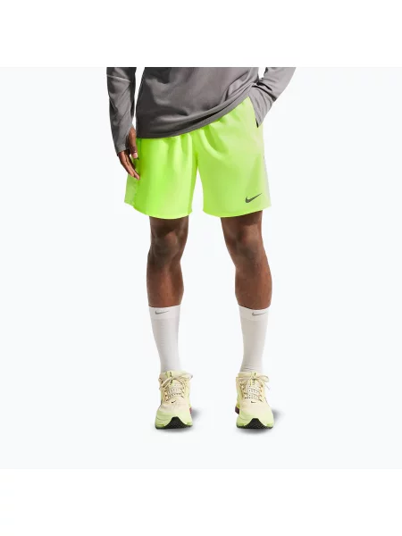 Pantaloni scurți de alergare pentru bărbați Nike Miler Dri-Fit 7" volt ice/barely volt