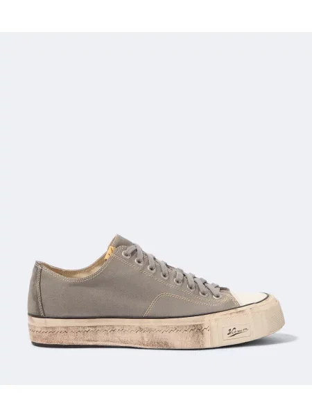Sneakerși Visvim din canvas gri