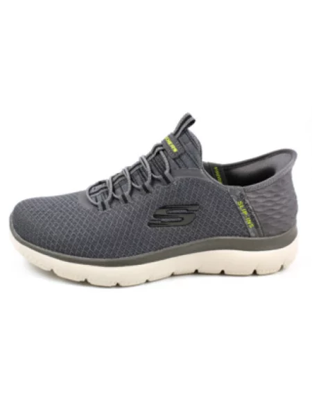 Kapcie Skechers szare