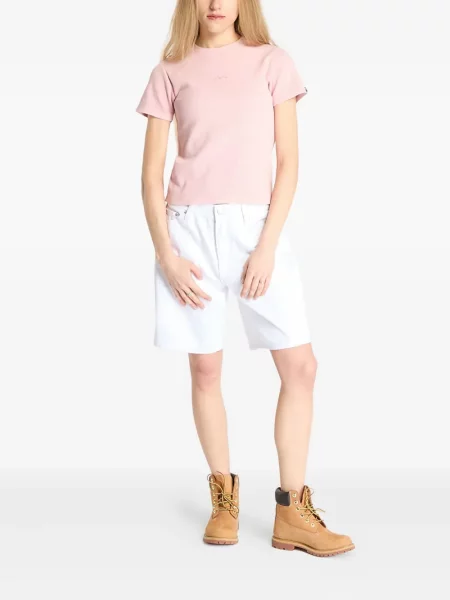 Tricou A Bathing Ape® cu broderie roz
